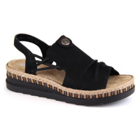Pohodlné sandály Rieker W RKR677 black
