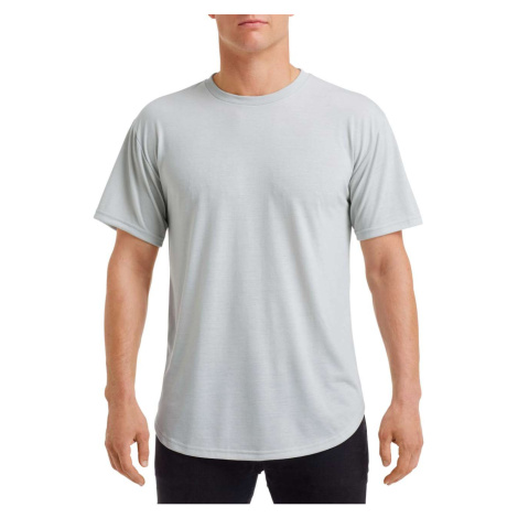 Unisex funkční tričko Anvil – stříbrná