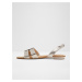 Dámské sandály ve stříbrné barvě ALDO Balera
