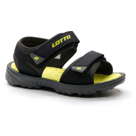 Lotto LAS ROCHAS 1 CL Dětské sandály, černá, velikost