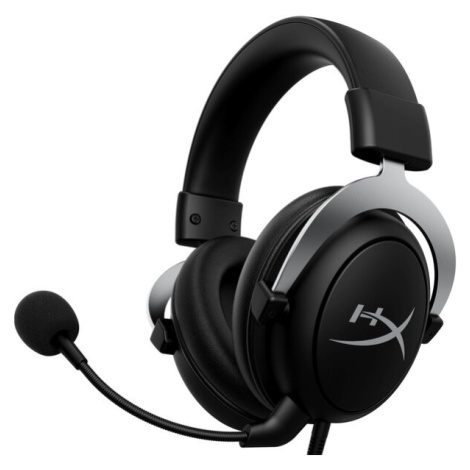 HyperX CloudX Xbox dratová herní sluchátka stříbrna-černá