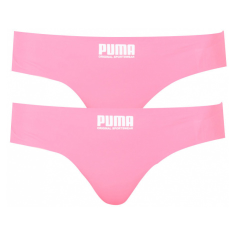 2PACK dámské kalhotky brazilky Puma růžové (100001263 004)