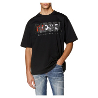 Tričko diesel t-nabel-m1 t-shirt černá