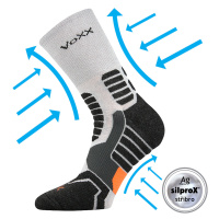 VOXX® kompresní ponožky Ronin sv.šedá 1 pár 111143