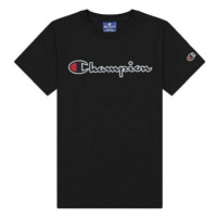 Champion Crewneck Tshirt Černá