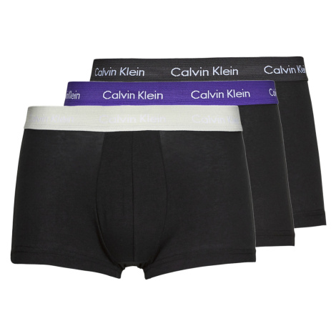 Calvin Klein Jeans LOW RISE TRUNK X3 Černá