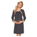 Těhotenské šaty kojenecká noční košile 0197 PeeKaBoo