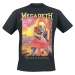 Megadeth Peace Sell Setlist Vintage Tričko černá