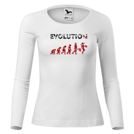 DOBRÝ TRIKO Dámské bavlněné triko Evoluce nákupy