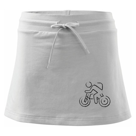 Cyklo nástřik - Sportovní sukně - two in one