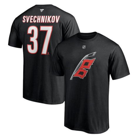 Carolina Hurricanes pánské tričko Andrei Svechnikov #37 Authentic Stack Name & Number Fanatics