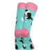 Veselé bambusové ponožky Dedoles Panda a srdíčka (D-U-SC-RS-C-B-1547) M