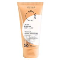 Oriflame Opalovací krém na tělo a obličej pro citlivou pleť SPF 50+ Sun 360 50 ml