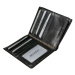 Pánské peněženky [DH] PC 106 BAR BLACK RFI černá