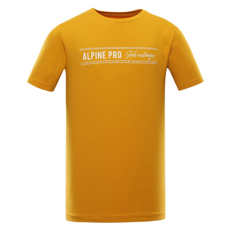 ALPINE PRO - ZIMIW PÁNSKÉ BAVLNĚNÉ TRIKO