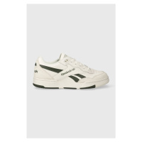 Kožené sneakers boty Reebok BB 4000 II béžová barva