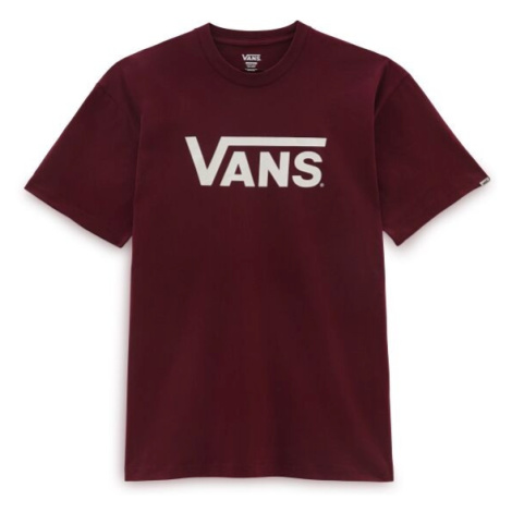 Vans CLASSIC VANS TEE-B Pánské tričko, vínová, velikost