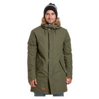 Meatfly street bunda Lars Army Green | Zelená