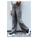 LAKELIFE dámské široké kalhoty antracit Dstreet UY1687