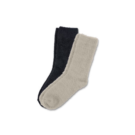 Hebké ponožky s efektní přízí, 2 páry , vel. 35-38