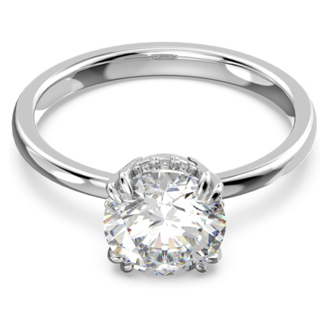 Swarovski Zásnubní prsten s čirým krystalem Constella 5642635 55 mm