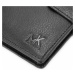 Pánská kožená peněženka Money Kepper CC 5401B černá