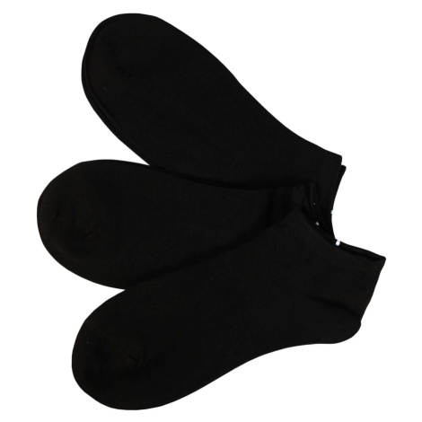 Dámské kotníčkové ponožky bavlna CW349 -3 bal černá PESAIL