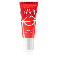 Avon ColorTrend Fruity Lips lesk na rty s příchutí odstín Cherry 10 ml