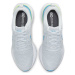 NIKE-React Infinity Run Flyknit 2 platinum/green/laser blue Šedá