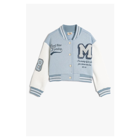 Koton Girl's Jacket Blue