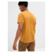 Žluté pánské tričko s logem GAP