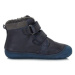 D.D.STEP W073-355 ZIMNÍ KOTNÍKOVÉ BOTY Tmavě Modré | Dětské zimní zateplené barefoot boty