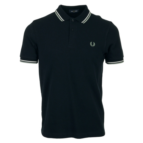 Fred Perry Twin Tipped Shirt Modrá