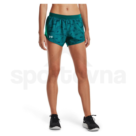 Under Armour UA Fly By 2.0 Printed Short W 1350198-722 - green