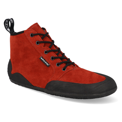 Barefoot zimní boty Saltic - Outdoor High Winter červené