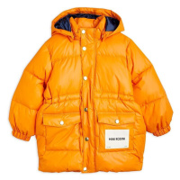 Dětská bunda Mini Rodini oranžová barva