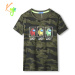 Chlapecké triko - KUGO TM9217, khaki Barva: Khaki