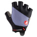 CASTELLI Cyklistické rukavice krátkoprsté - ROSSO CORSA 2 W - fialová