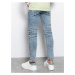 Modré pánské skinny fit džíny Ombre Clothing P1062