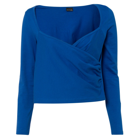 Bonprix BODYFLIRT tričko s dlouhým rukávem Barva: Modrá, Mezinárodní