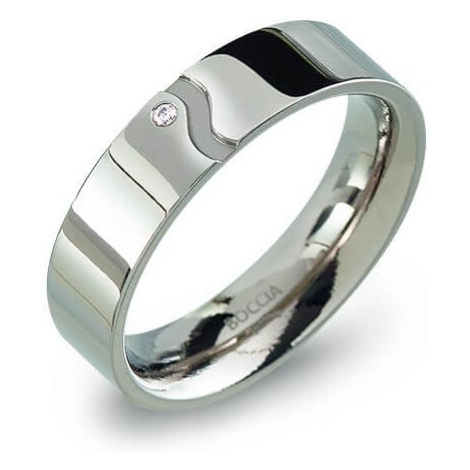 Boccia Titanium Snubní titanový prsten 0147-02