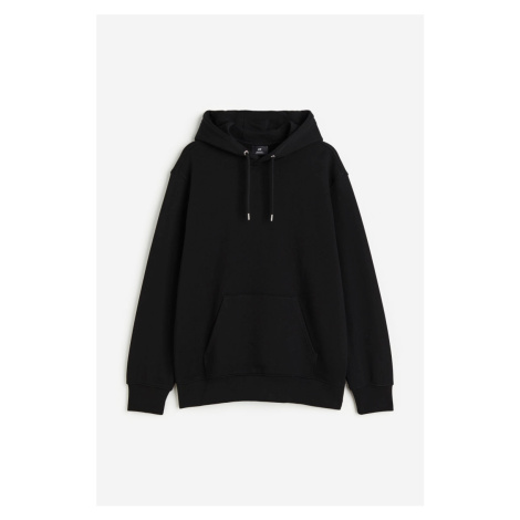 H & M - Mikina's kapucí Regular Fit - černá H&M