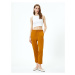 Koton Carrot Trousers Waist Tied Pocket Relaxed Cut
