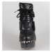 boty na podpatku dámské - Z010-C1 - NEW ROCK - M.Z010-C1