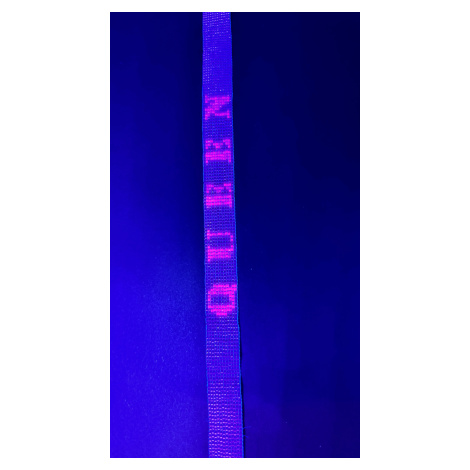 Dámský choker svítící na UV