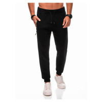 Men's sweatpants P1496 - black