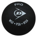 Dunlop PRO 3BBL Míček na squash, černá, velikost