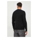 Kašmírový svetr Polo Ralph Lauren pánský, černá barva