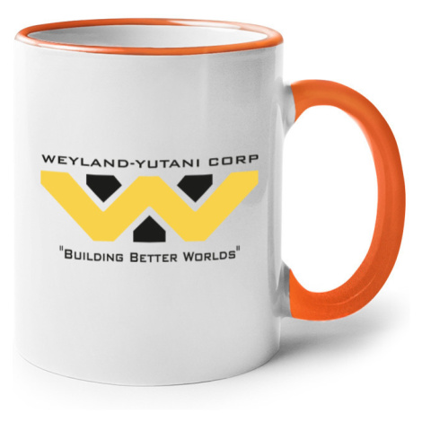 Keramický hrnek Weyland Yutani - motiv z oblíbené série Vetrelec/Alien/ BezvaTriko