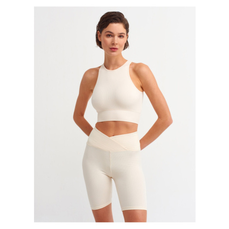 Dilvin Belt Detailed Short Leggings